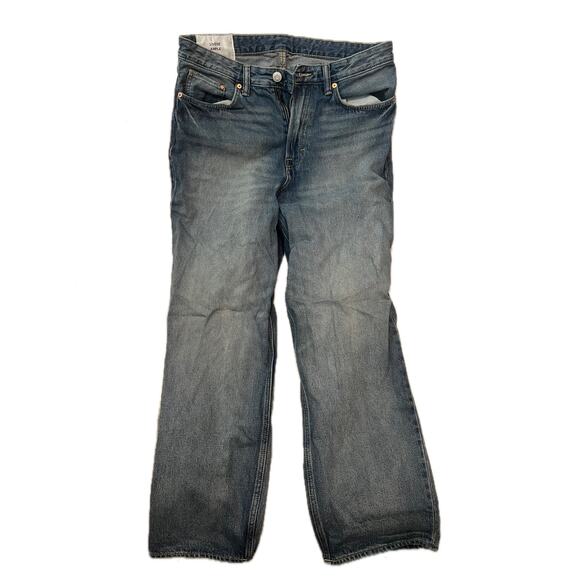 H&M Loose Baggy Blue Jeans Mens 32x32 - Picture 1 of 3